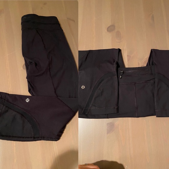 lululemon athletica Pants - Size 10 Lululemon black capris